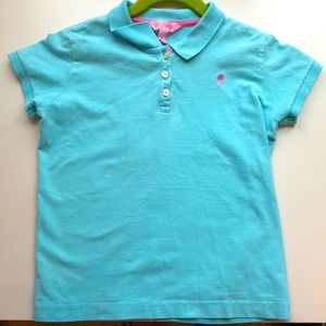 Lilly Pulitzer girls blue top